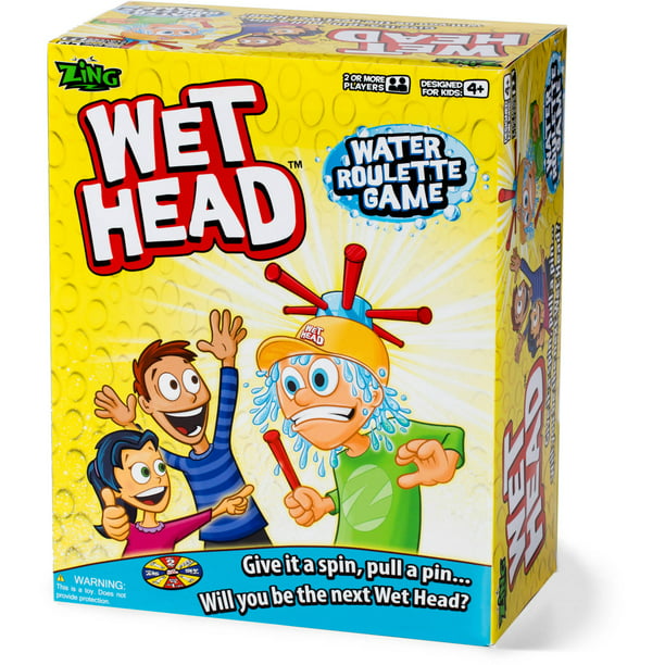 Zing Wet Head Water Roulette Game Summer Party Fun 2 or More Players for sale online